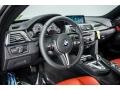 Sakhir Orange/Black 2017 BMW M4 Coupe Dashboard