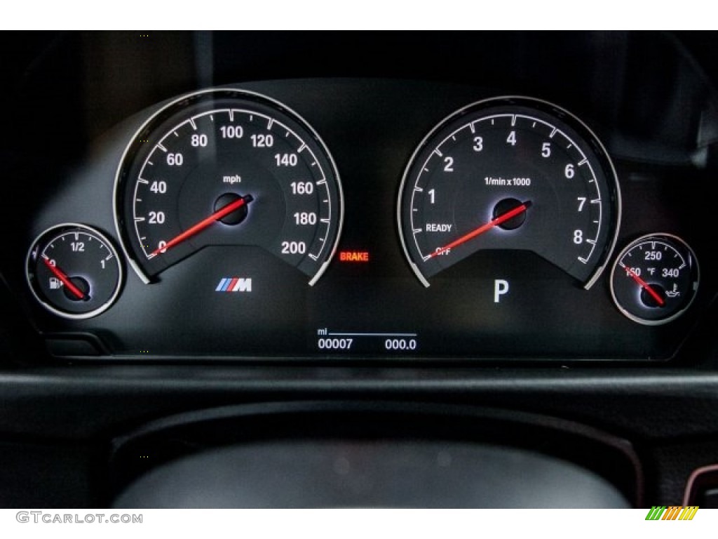 2017 BMW M4 Coupe Gauges Photo #117114778