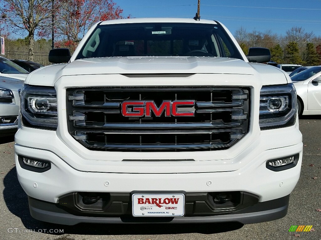 2017 Sierra 1500 SLT Double Cab 4WD - Summit White / Jet Black photo #2