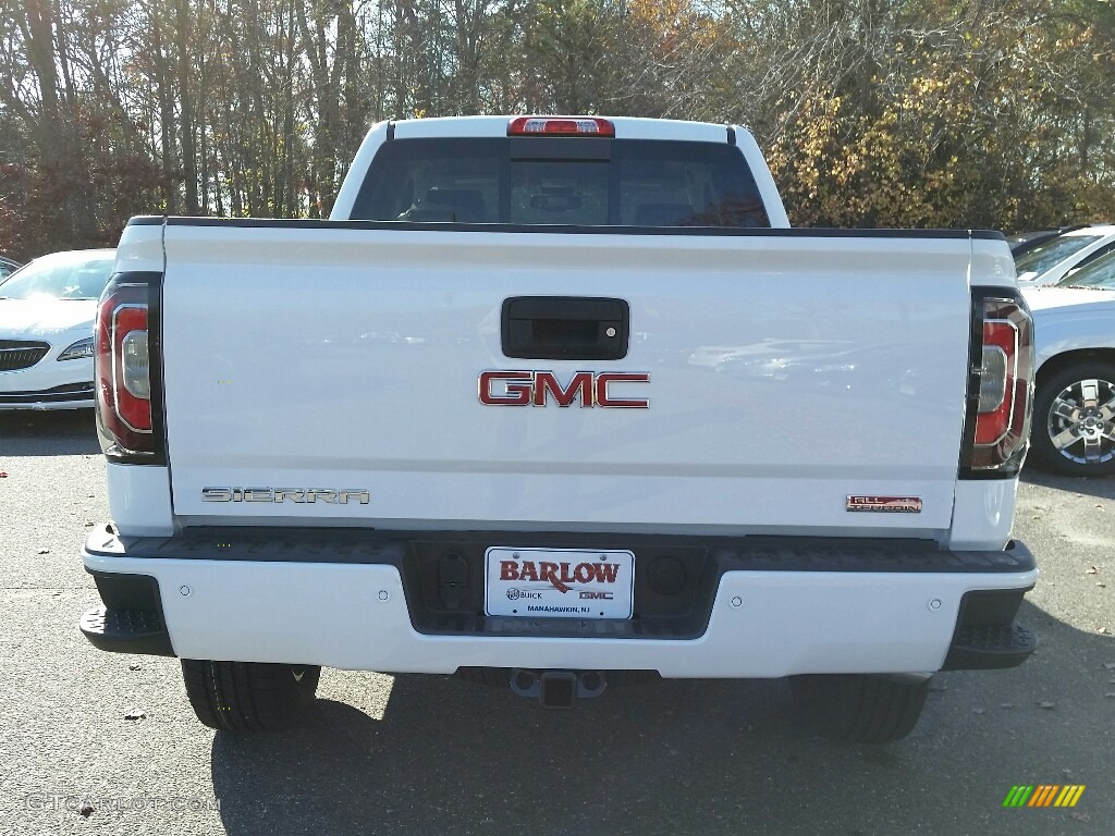 2017 Sierra 1500 SLT Double Cab 4WD - Summit White / Jet Black photo #5