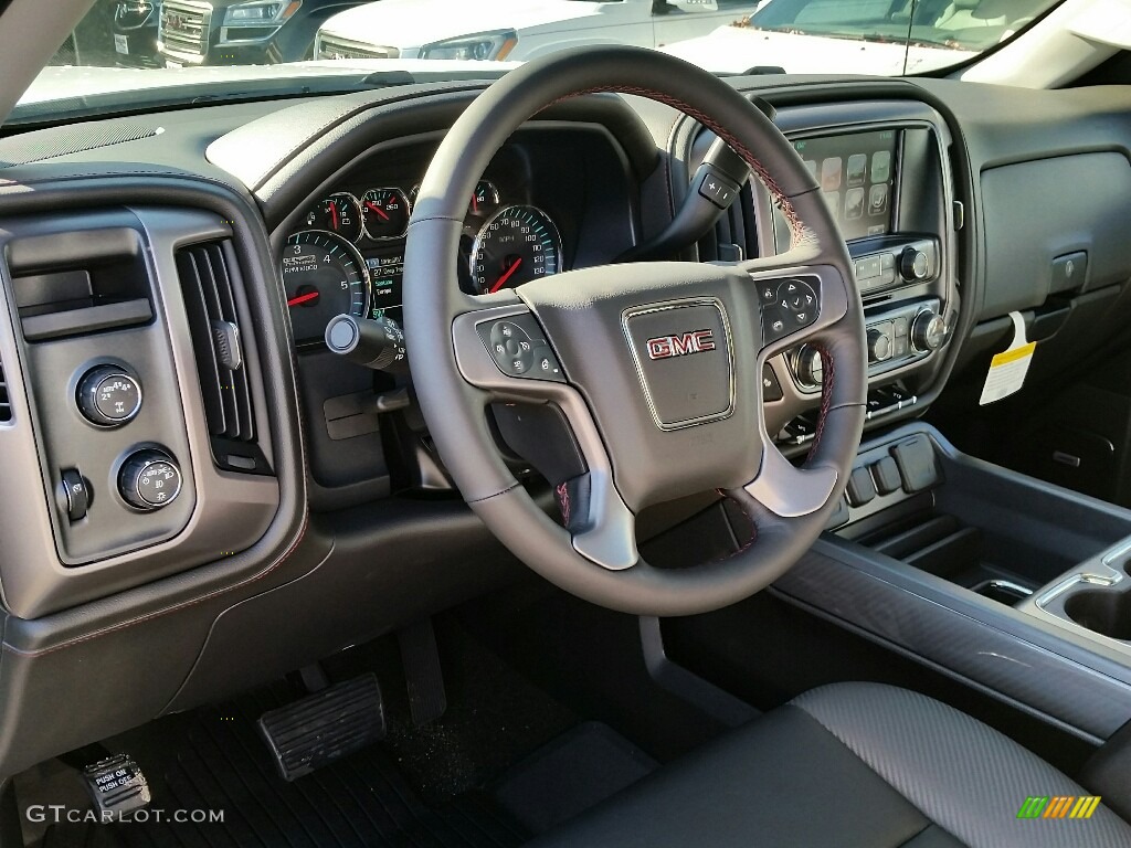 2017 Sierra 1500 SLT Double Cab 4WD - Summit White / Jet Black photo #7