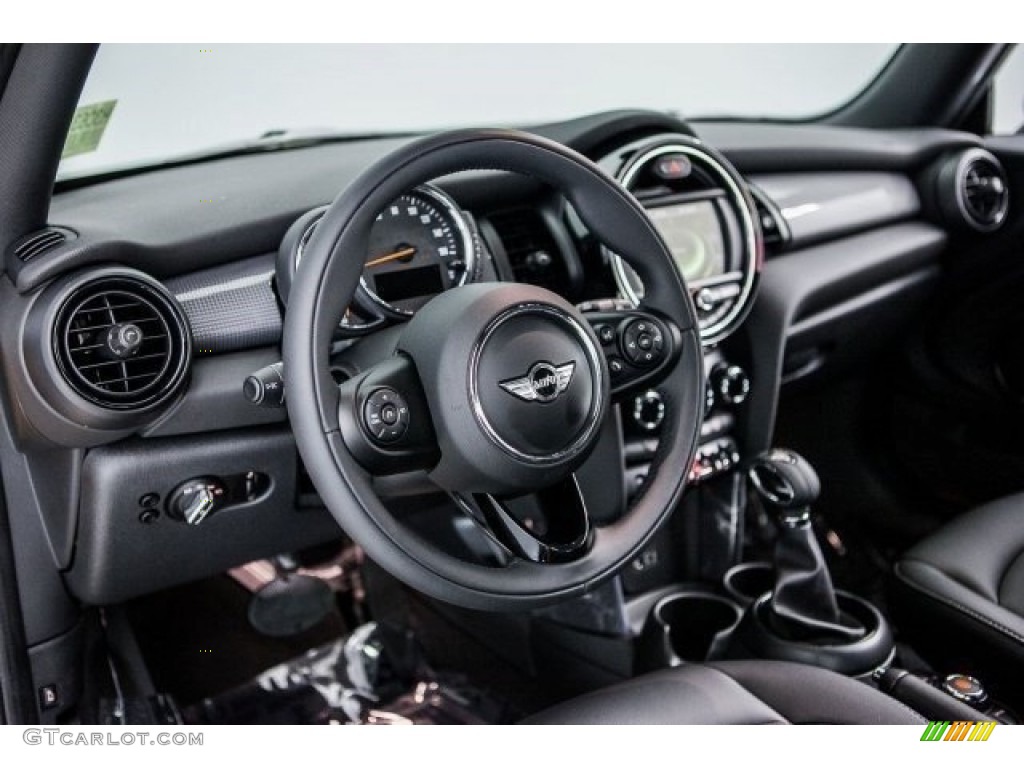 2017 Mini Hardtop Cooper 2 Door Carbon Black Dashboard Photo #117115750