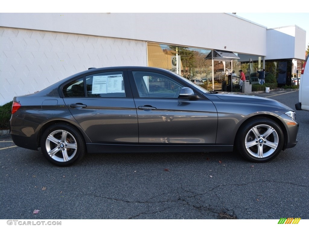 2014 3 Series 328i xDrive Sedan - Mineral Grey Metallic / Black photo #2