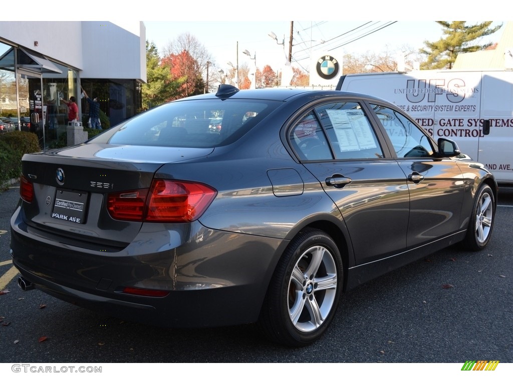 2014 3 Series 328i xDrive Sedan - Mineral Grey Metallic / Black photo #3