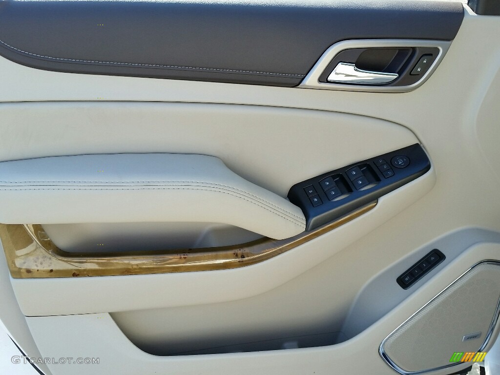 2017 GMC Yukon Denali 4WD Cocoa/­Shale Door Panel Photo #117116341