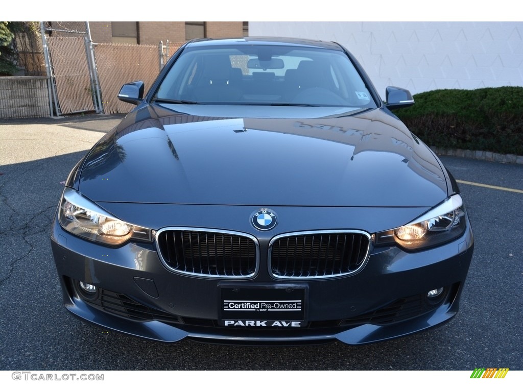 2014 3 Series 328i xDrive Sedan - Mineral Grey Metallic / Black photo #7