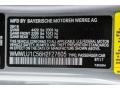 B71: Moonwalk Grey Metallic 2017 Mini Clubman Cooper ALL4 Color Code