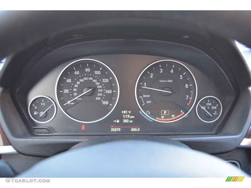 2014 3 Series 328i xDrive Sedan - Mineral Grey Metallic / Black photo #21