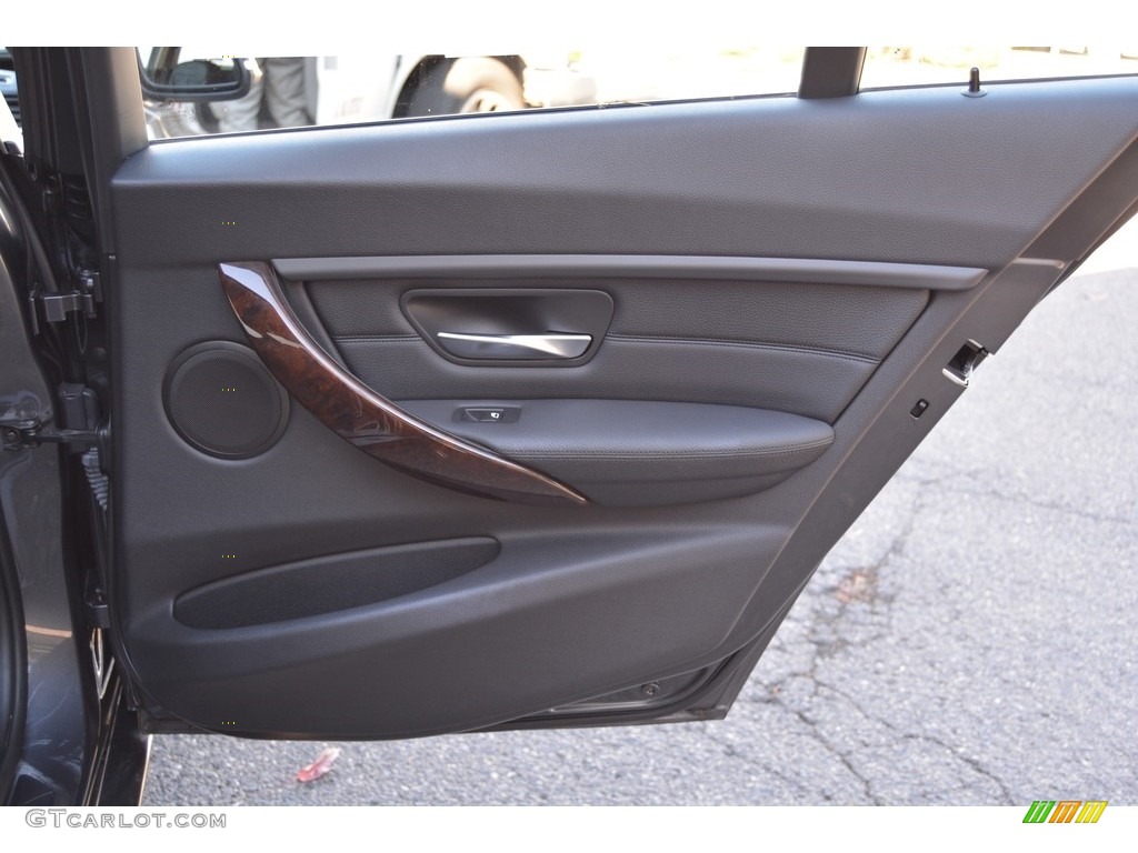2014 3 Series 328i xDrive Sedan - Mineral Grey Metallic / Black photo #24