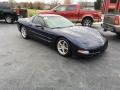 2001 Navy Blue Metallic Chevrolet Corvette Coupe  photo #1