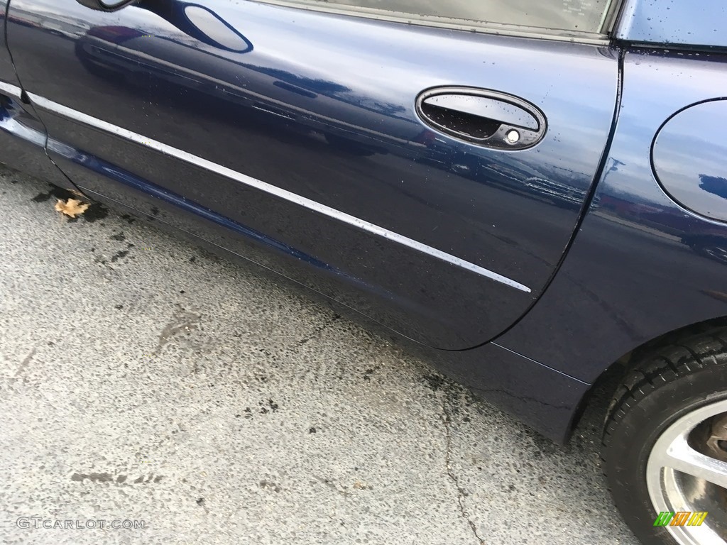 2001 Corvette Coupe - Navy Blue Metallic / Light Oak photo #15