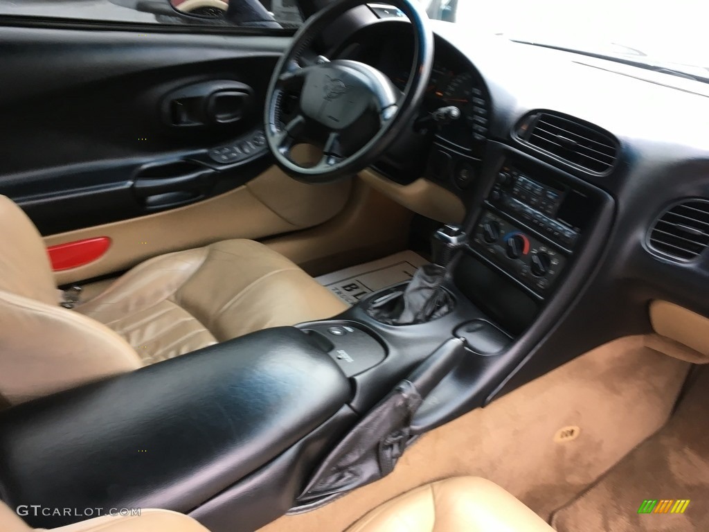 2001 Corvette Coupe - Navy Blue Metallic / Light Oak photo #26