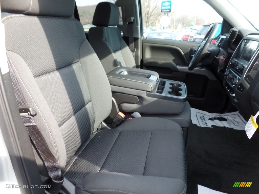 Dark Ash/Jet Black Interior 2017 Chevrolet Silverado 1500 LT Double Cab 4x4 Photo #117118939