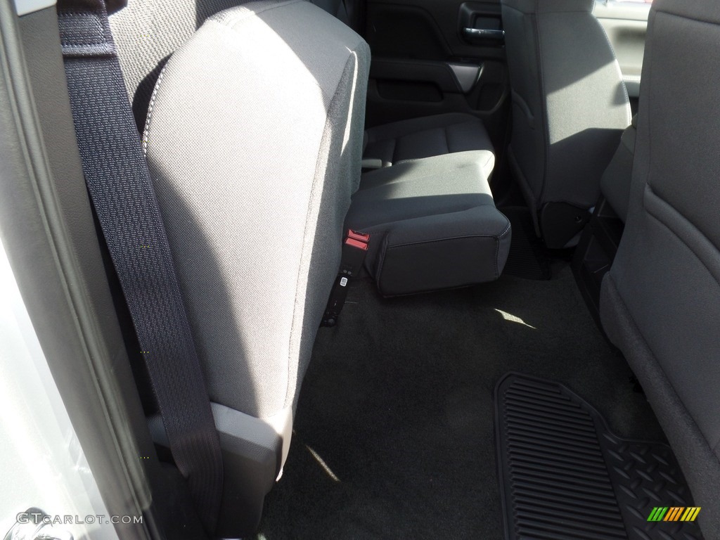 2017 Chevrolet Silverado 1500 LT Double Cab 4x4 Rear Seat Photo #117119026