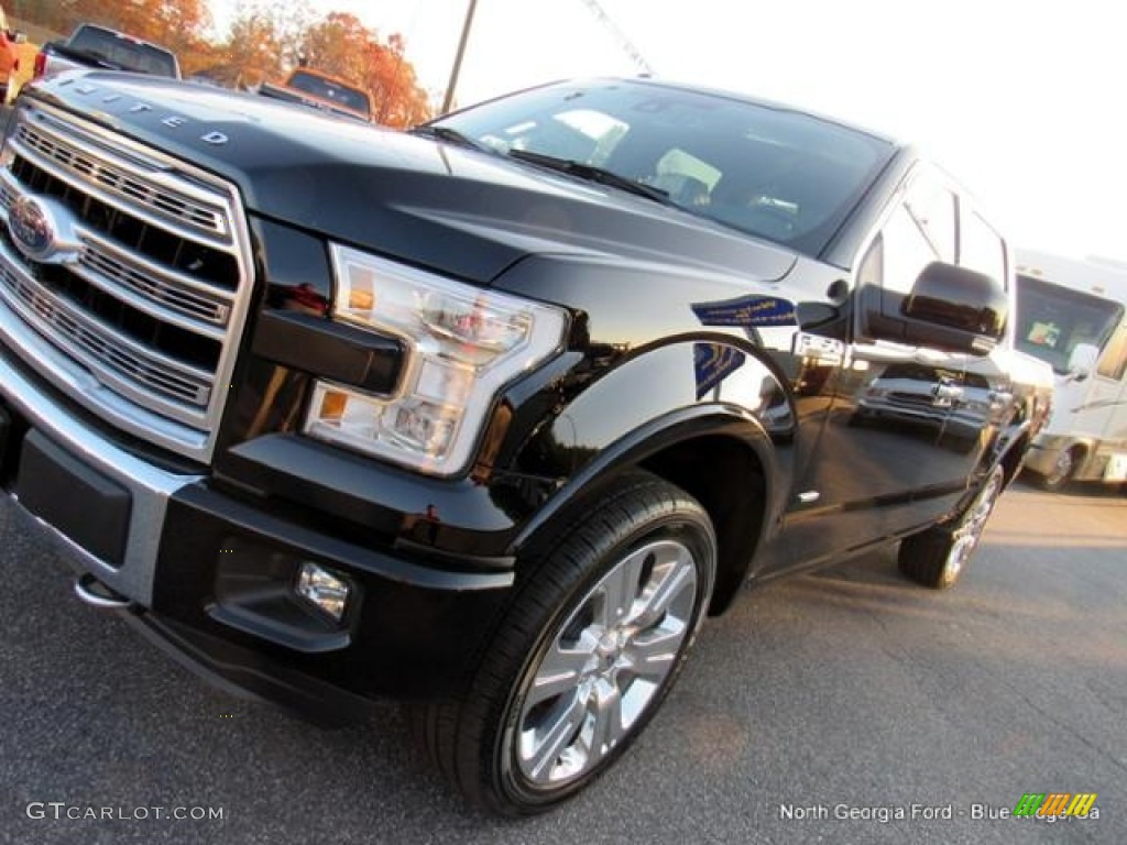 2016 F150 Limited SuperCrew 4x4 - Shadow Black / Limited Mojave photo #36