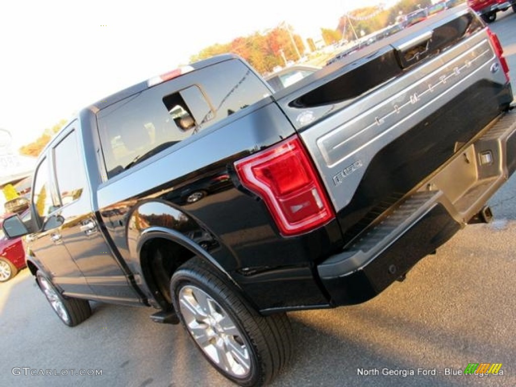 2016 F150 Limited SuperCrew 4x4 - Shadow Black / Limited Mojave photo #39