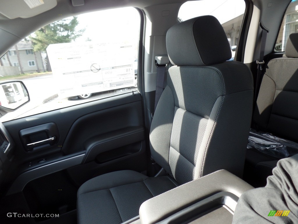 Dark Ash/Jet Black Interior 2017 Chevrolet Silverado 1500 LT Double Cab 4x4 Photo #117119470