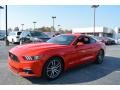 2016 Race Red Ford Mustang EcoBoost Coupe  photo #7