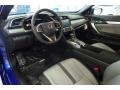 Black/Gray 2017 Honda Civic EX-T Coupe Interior Color