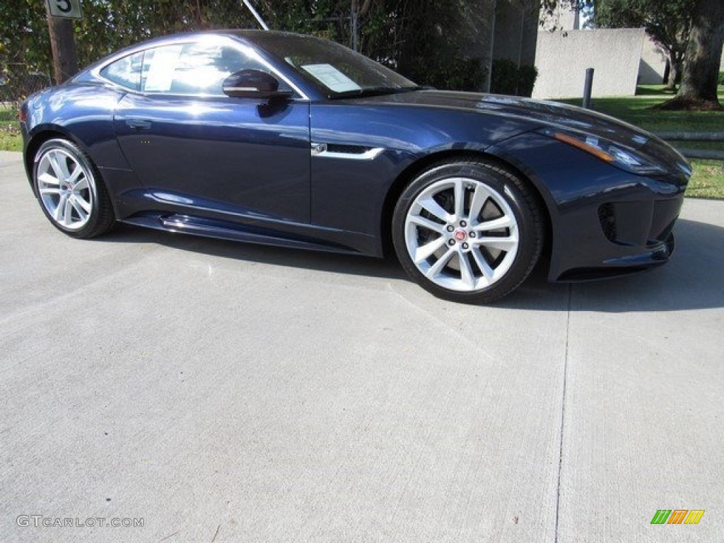 Dark Sapphire 2017 Jaguar F-TYPE S Coupe Exterior Photo #117121825