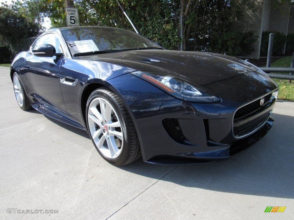 Dark Sapphire 2017 Jaguar F-TYPE S Coupe Exterior Photo #117121837