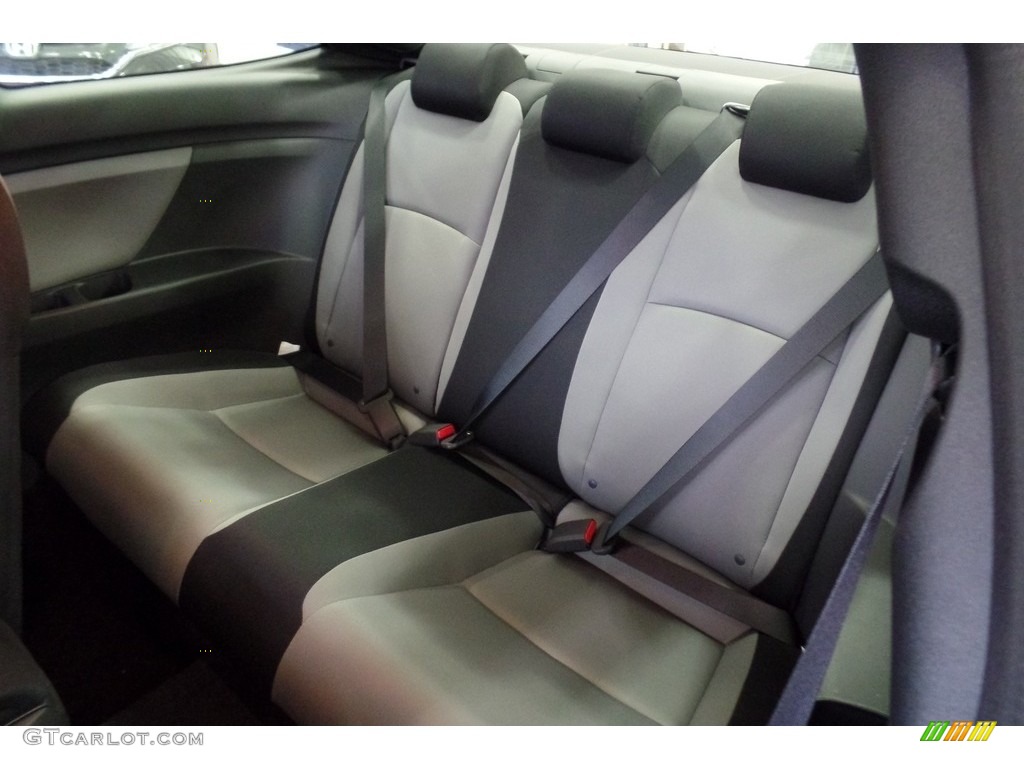 Black/Gray Interior 2017 Honda Civic EX-T Coupe Photo #117121843