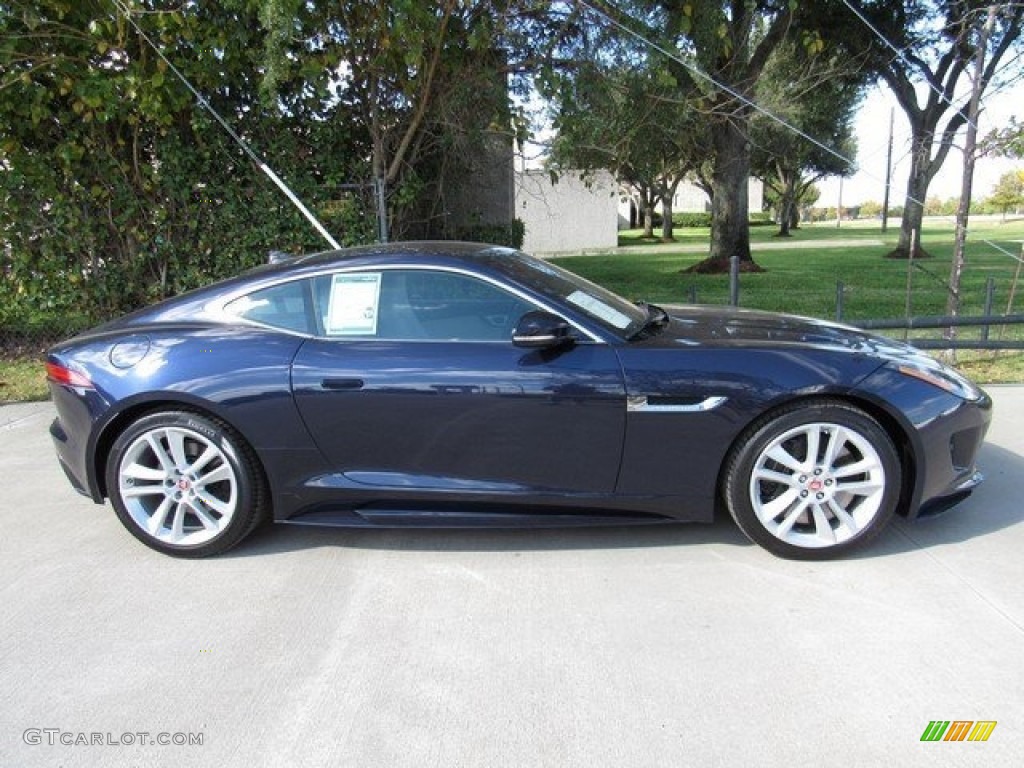 Dark Sapphire 2017 Jaguar F-TYPE S Coupe Exterior Photo #117121900