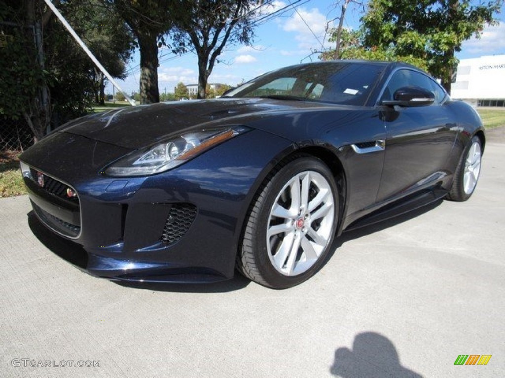 Dark Sapphire 2017 Jaguar F-TYPE S Coupe Exterior Photo #117121963