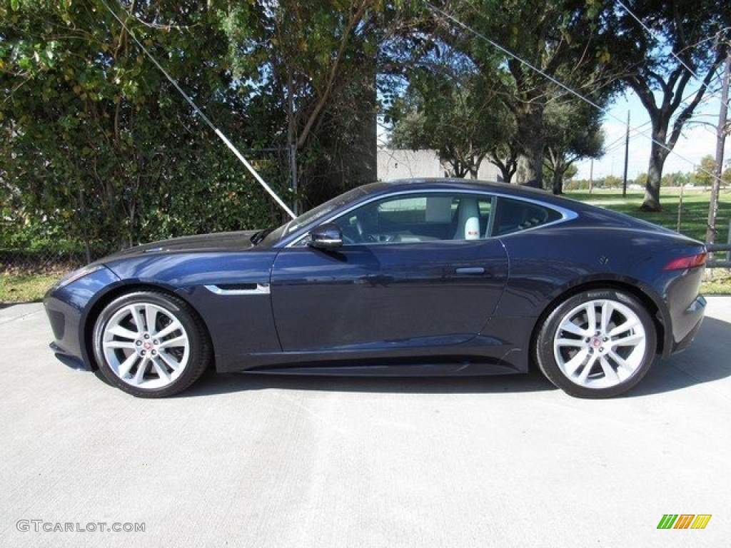 Dark Sapphire 2017 Jaguar F-TYPE S Coupe Exterior Photo #117121977