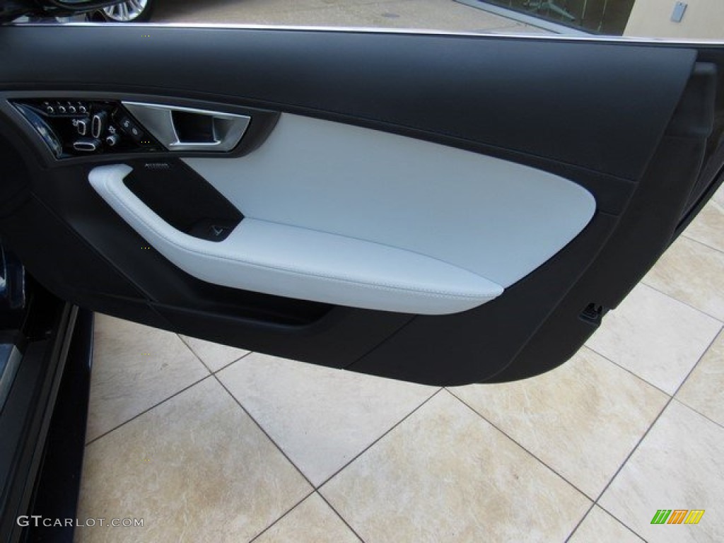 2017 Jaguar F-TYPE S Coupe Ivory Door Panel Photo #117122035