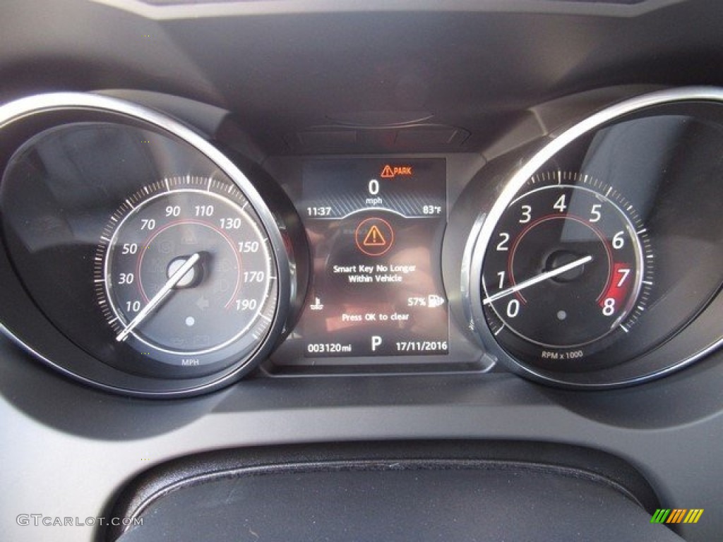 2017 Jaguar F-TYPE S Coupe Gauges Photos