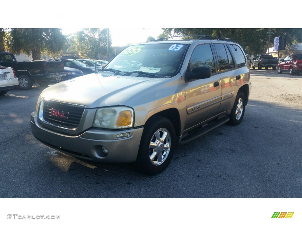 2003 Envoy SLT 4x4 - Pewter Metallic / Medium Pewter photo #7