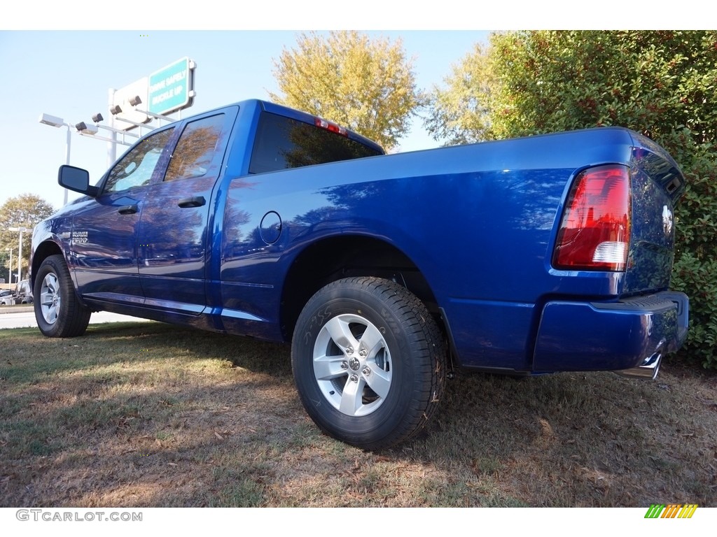 2017 1500 Express Quad Cab - Blue Streak Pearl / Black/Diesel Gray photo #2