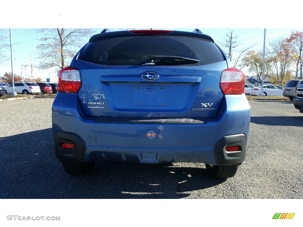 2014 XV Crosstrek 2.0i Premium - Quartz Blue Pearl / Ivory photo #6