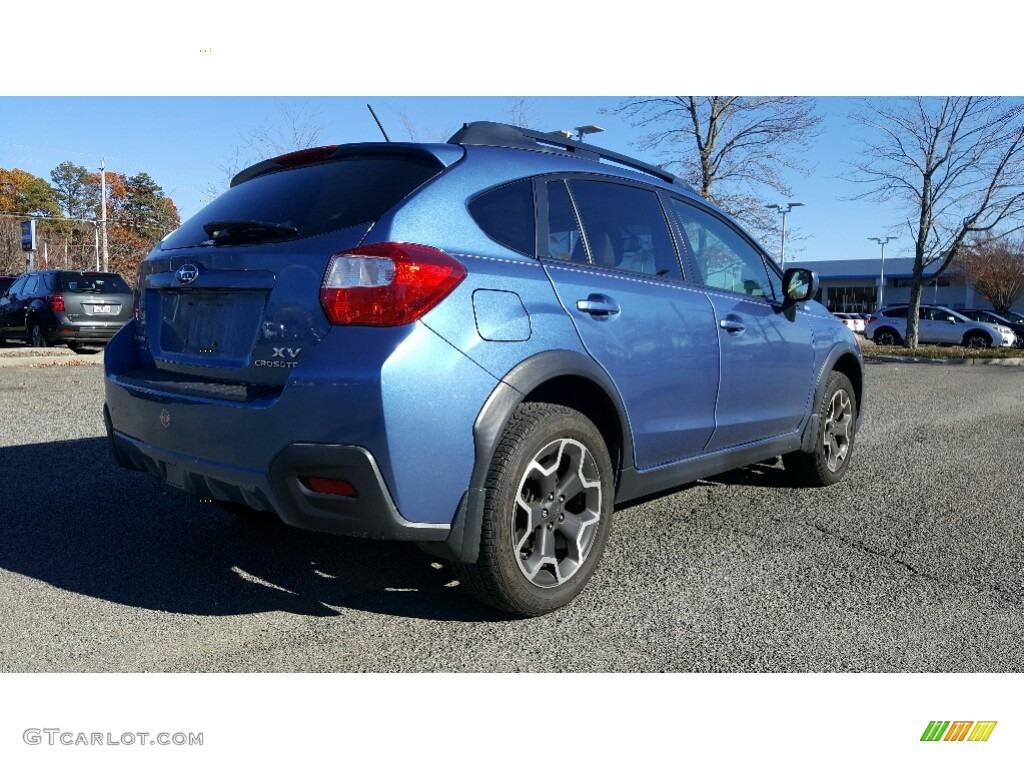 2014 XV Crosstrek 2.0i Premium - Quartz Blue Pearl / Ivory photo #7