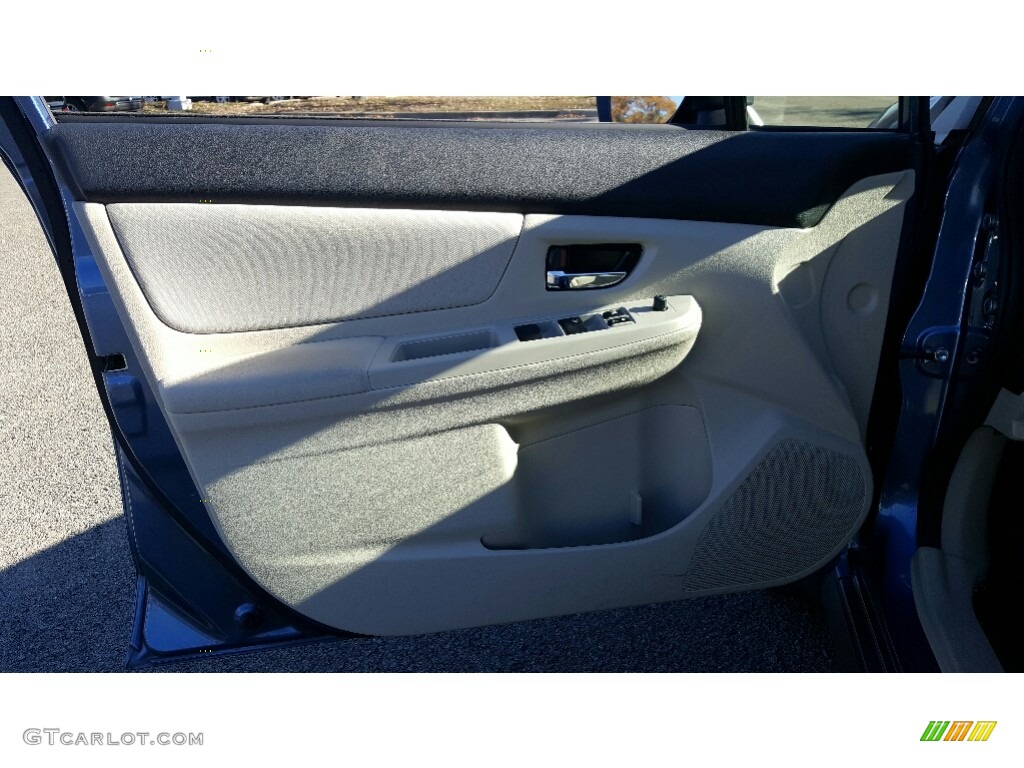 2014 XV Crosstrek 2.0i Premium - Quartz Blue Pearl / Ivory photo #9