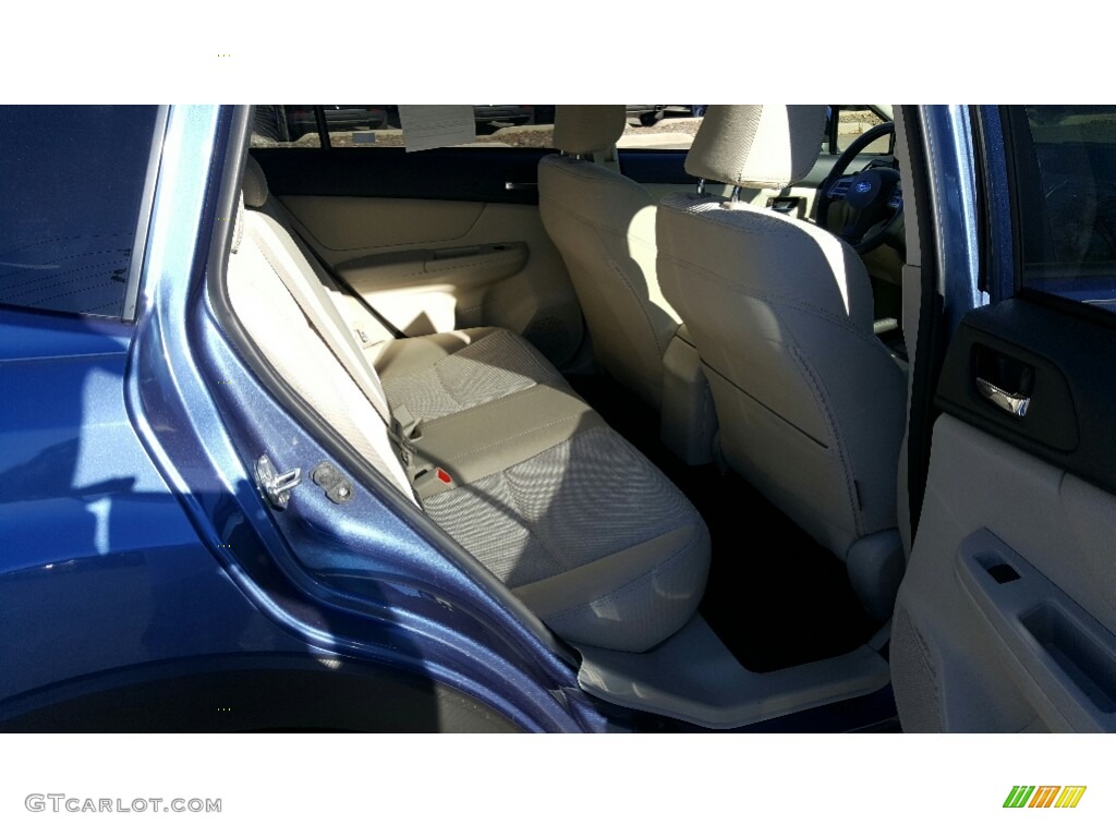 2014 XV Crosstrek 2.0i Premium - Quartz Blue Pearl / Ivory photo #12