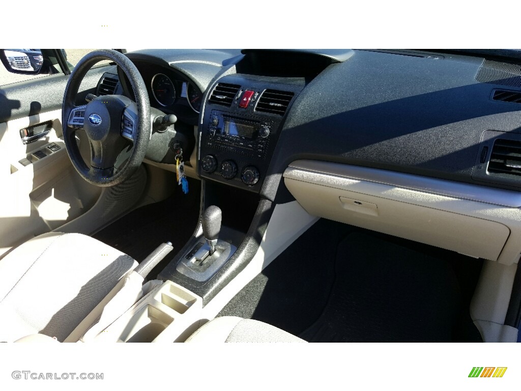 2014 XV Crosstrek 2.0i Premium - Quartz Blue Pearl / Ivory photo #13