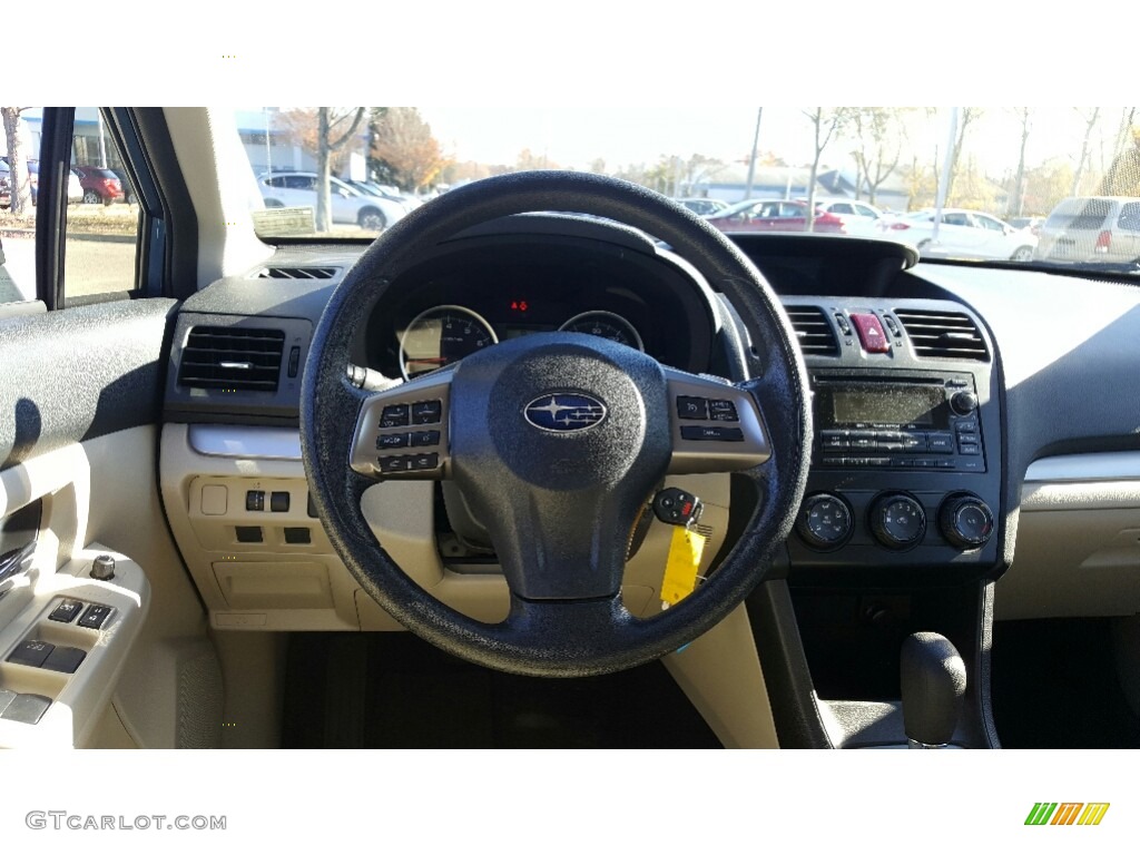 2014 XV Crosstrek 2.0i Premium - Quartz Blue Pearl / Ivory photo #15