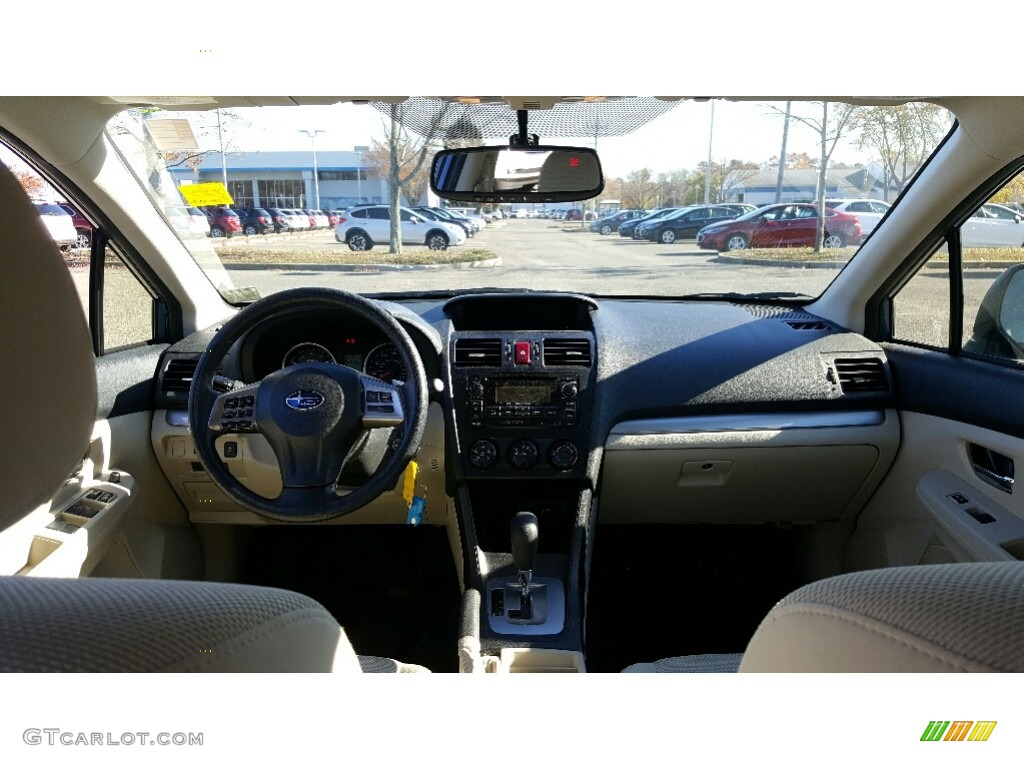 2014 XV Crosstrek 2.0i Premium - Quartz Blue Pearl / Ivory photo #16