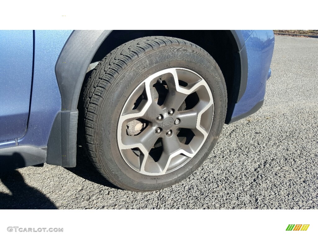 2014 XV Crosstrek 2.0i Premium - Quartz Blue Pearl / Ivory photo #23