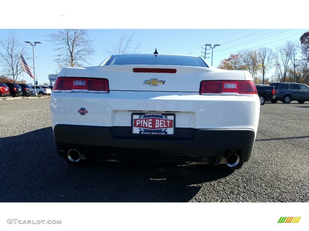 2014 Camaro LS Coupe - Summit White / Black photo #6