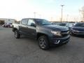 2016 Cyber Gray Metallic Chevrolet Colorado Z71 Crew Cab 4x4  photo #3