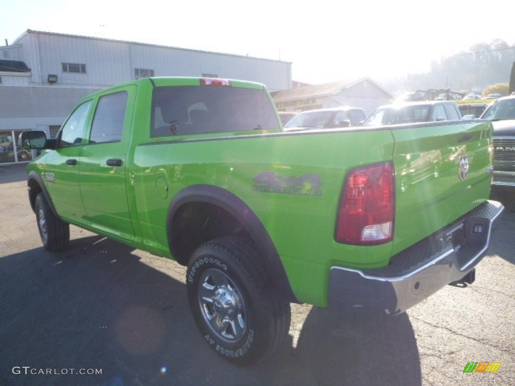 2017 2500 Tradesman Crew Cab 4x4 - Hills Green / Black/Diesel Gray photo #4