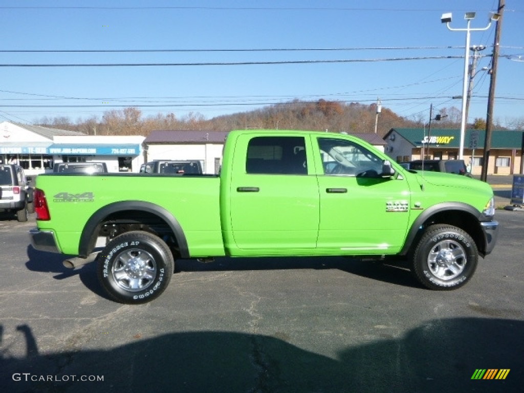 2017 2500 Tradesman Crew Cab 4x4 - Hills Green / Black/Diesel Gray photo #7