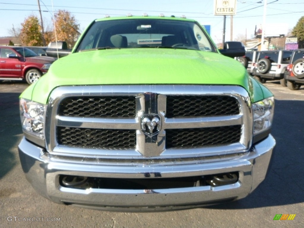 2017 2500 Tradesman Crew Cab 4x4 - Hills Green / Black/Diesel Gray photo #11