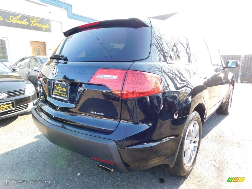 2007 MDX Technology - Formal Black Pearl / Ebony photo #5