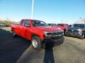 2017 Red Hot Chevrolet Silverado 1500 WT Double Cab 4x4  photo #3