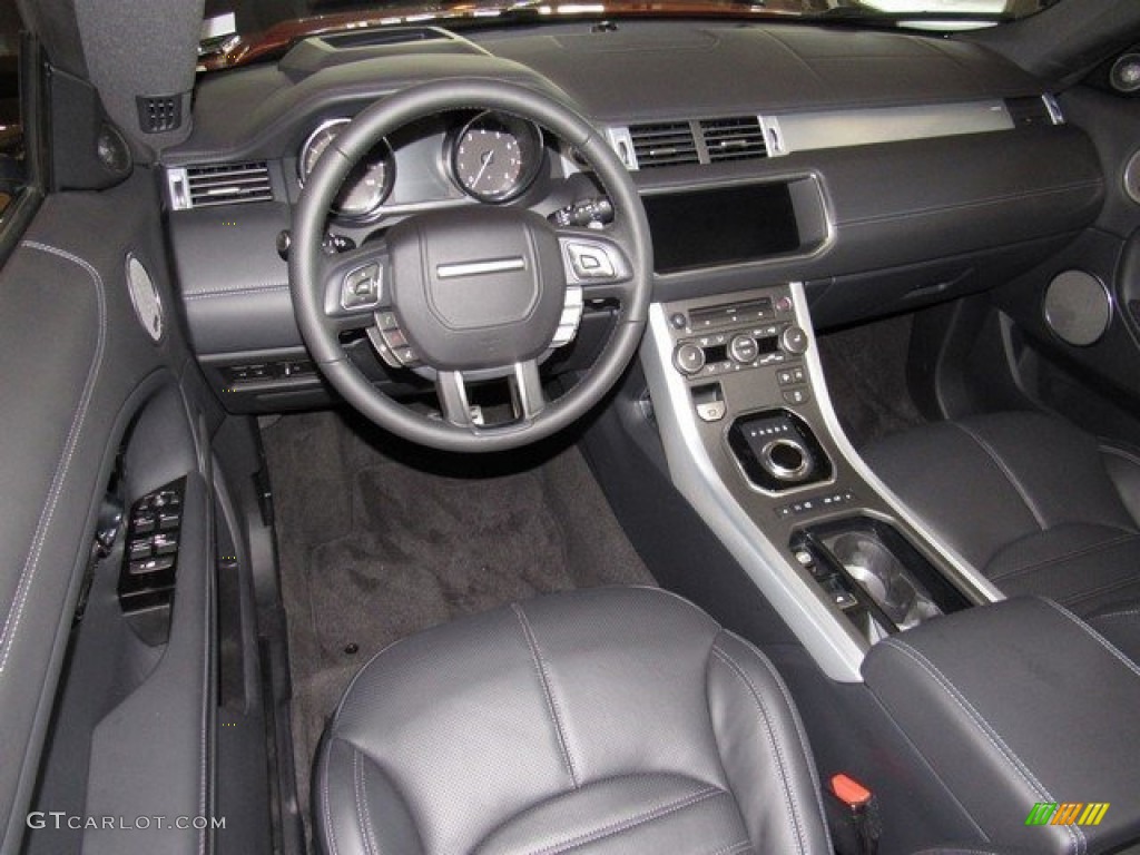 2017 Land Rover Range Rover Evoque Convertible HSE Dynamic Ebony/Ebony Dashboard Photo #117123967