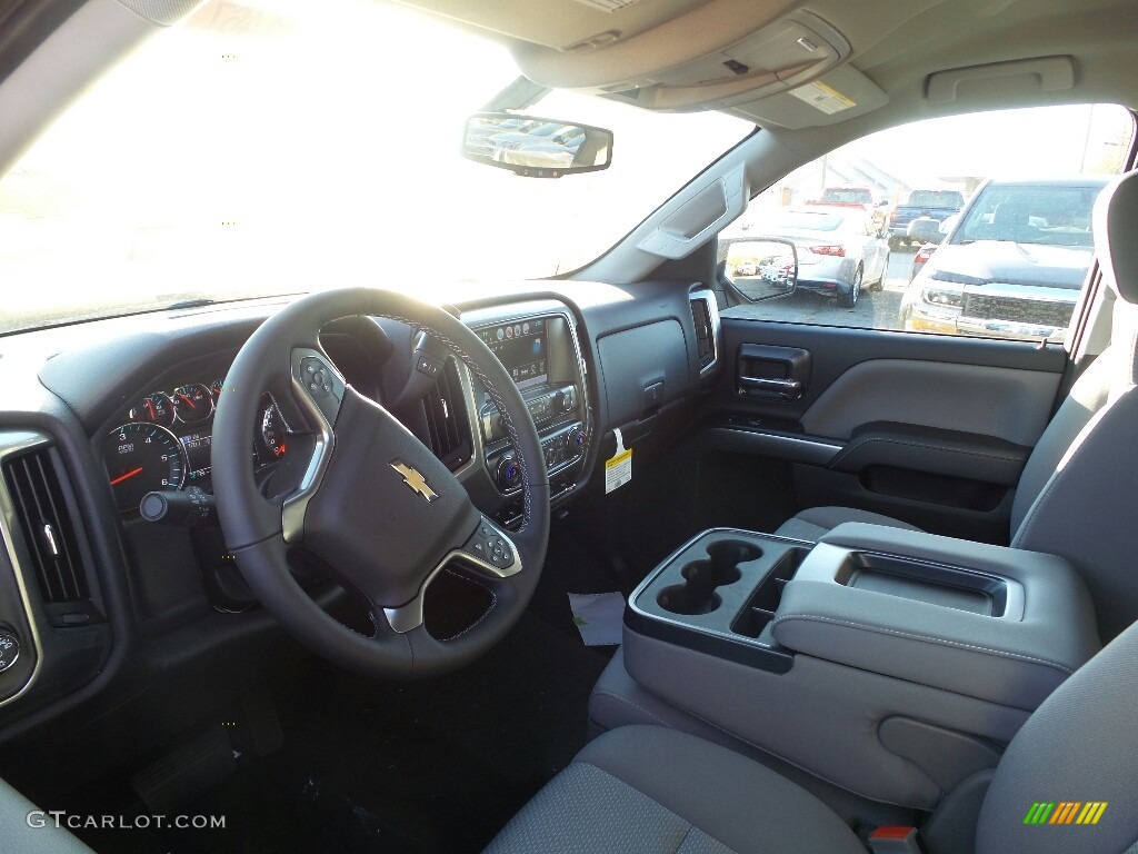 2017 Silverado 1500 LT Double Cab 4x4 - Deep Ocean Blue Metallic / Dark Ash/Jet Black photo #7